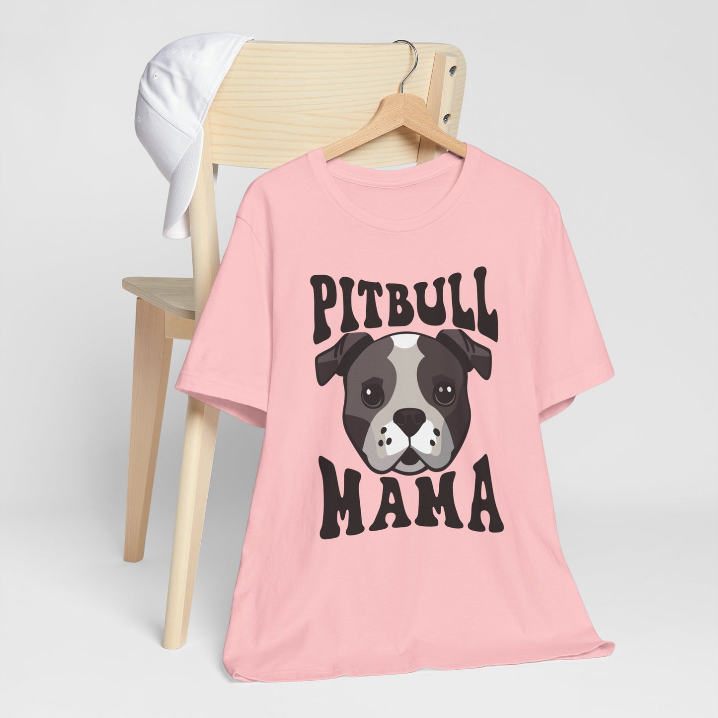 Pitbull Mama T-Shirt | Funny Dog Lover Shirt & Casual Pet Owner Tee