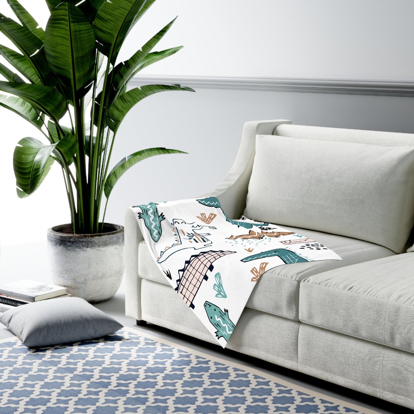 Dinosaur Swaddle Blanket