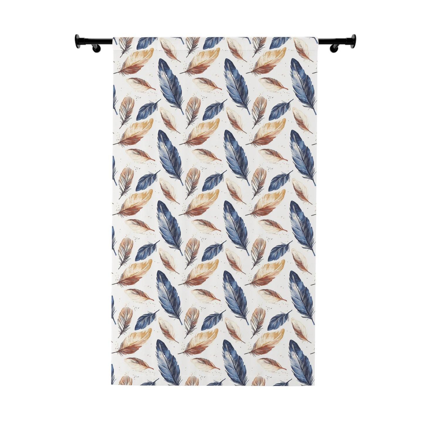 Bohemian Feather Curtains