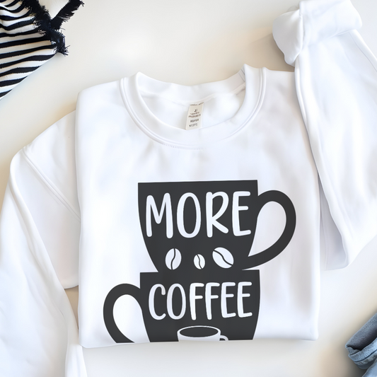 Cozy Coffee Sweatshirt | Cute Gift for Coffee Lovers & Casual Wear