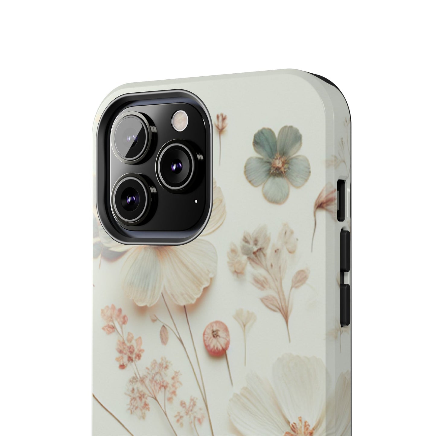 Floral Tough Phone Case, Durable Phone Cover, Floral Print Gift, Protective Case, Nature Lover Accessory, Spring Vibes