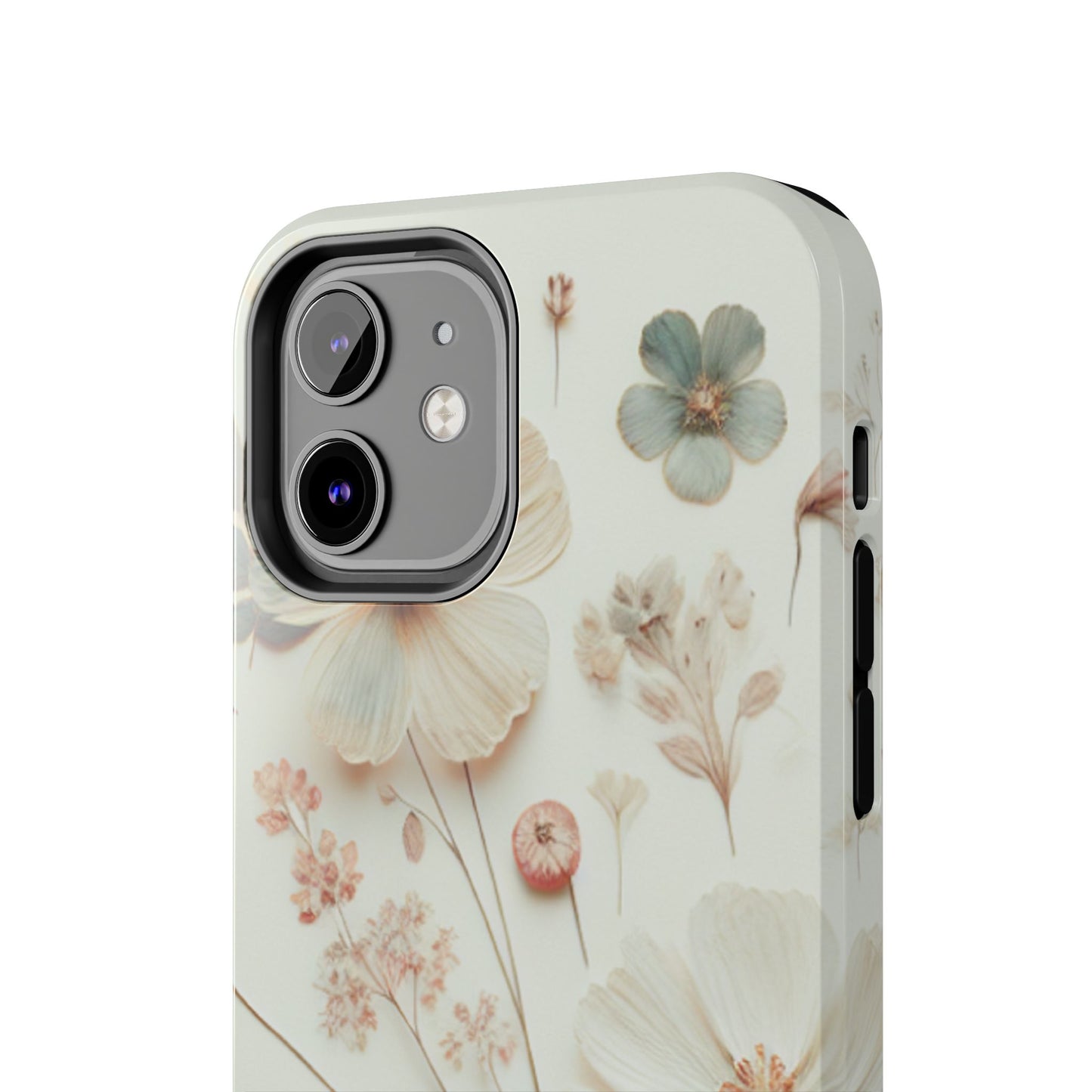 Floral Tough Phone Case, Durable Phone Cover, Floral Print Gift, Protective Case, Nature Lover Accessory, Spring Vibes
