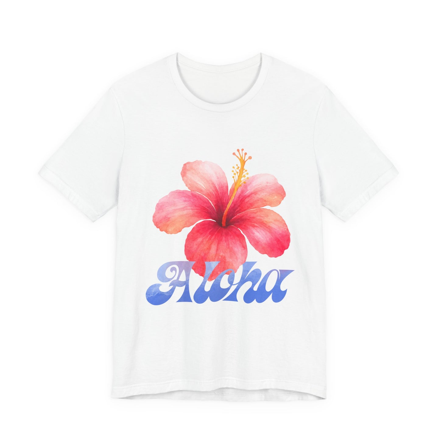 Aloha Floral T-Shirt | Summer Vibes Beachwear & Vacation Essential