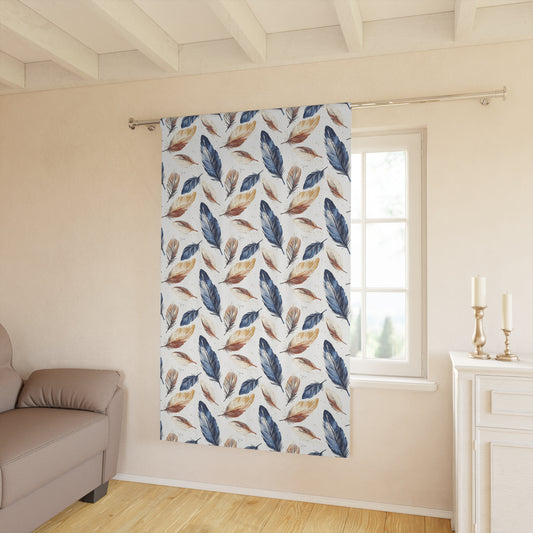 Bohemian Feather Curtains