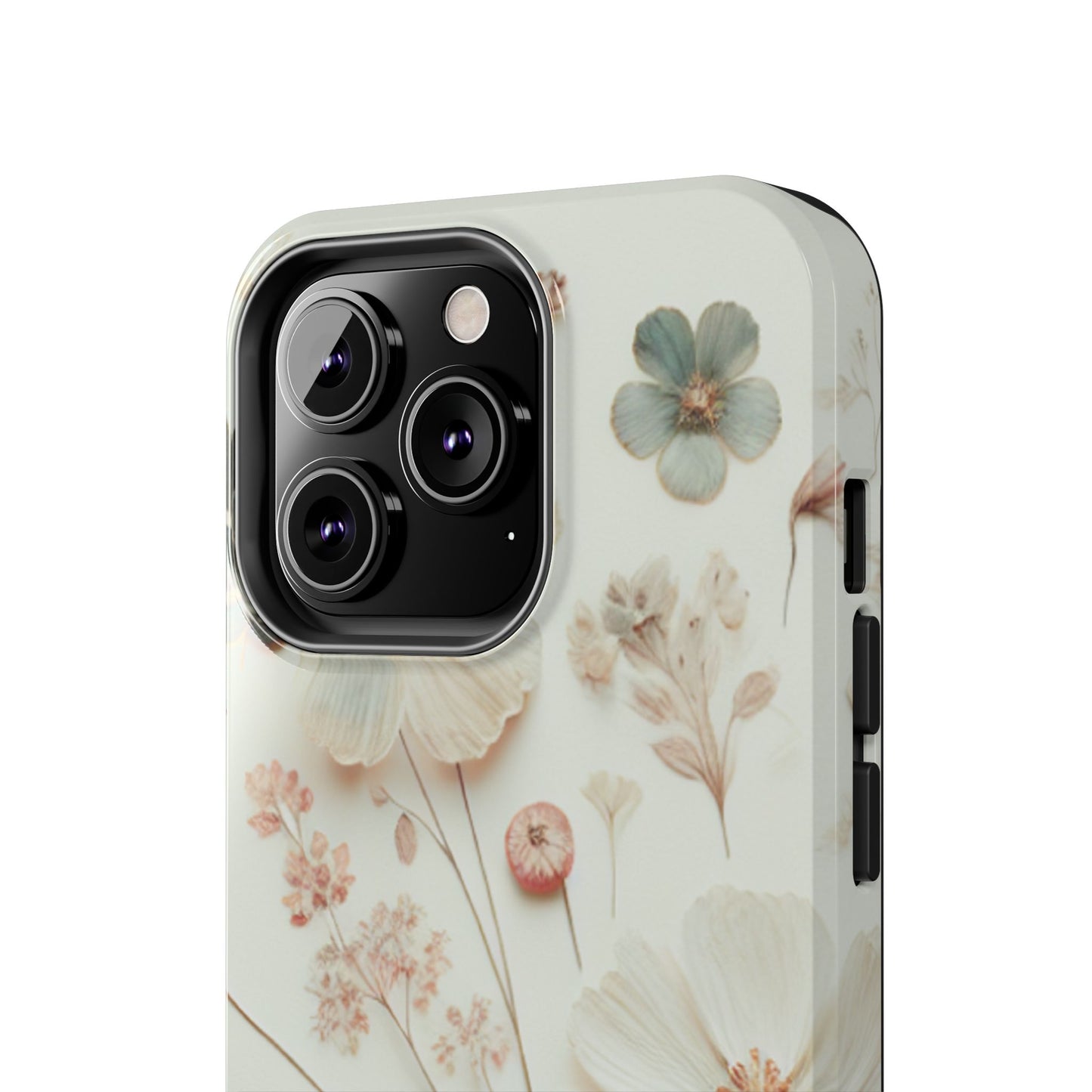 Floral Tough Phone Case, Durable Phone Cover, Floral Print Gift, Protective Case, Nature Lover Accessory, Spring Vibes
