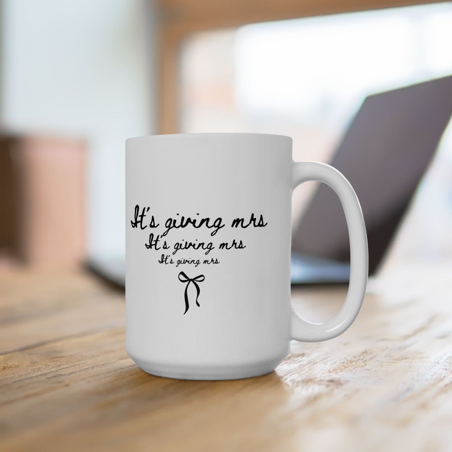 Its Giving Mrs. Mug, Future Mrs., Bride to Be Mug, Bachelorette Party Favor, Engagement Gift, Bridal shower Gift, Engaged Mug, Engaged Announcement Mug.