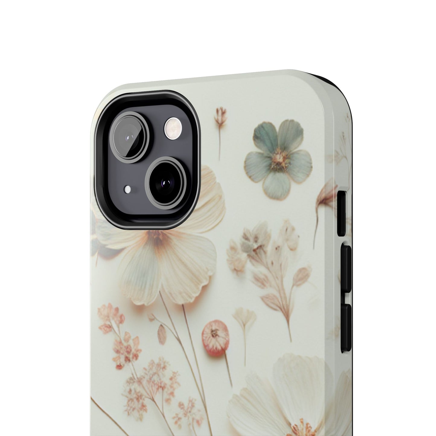 Floral Tough Phone Case, Durable Phone Cover, Floral Print Gift, Protective Case, Nature Lover Accessory, Spring Vibes