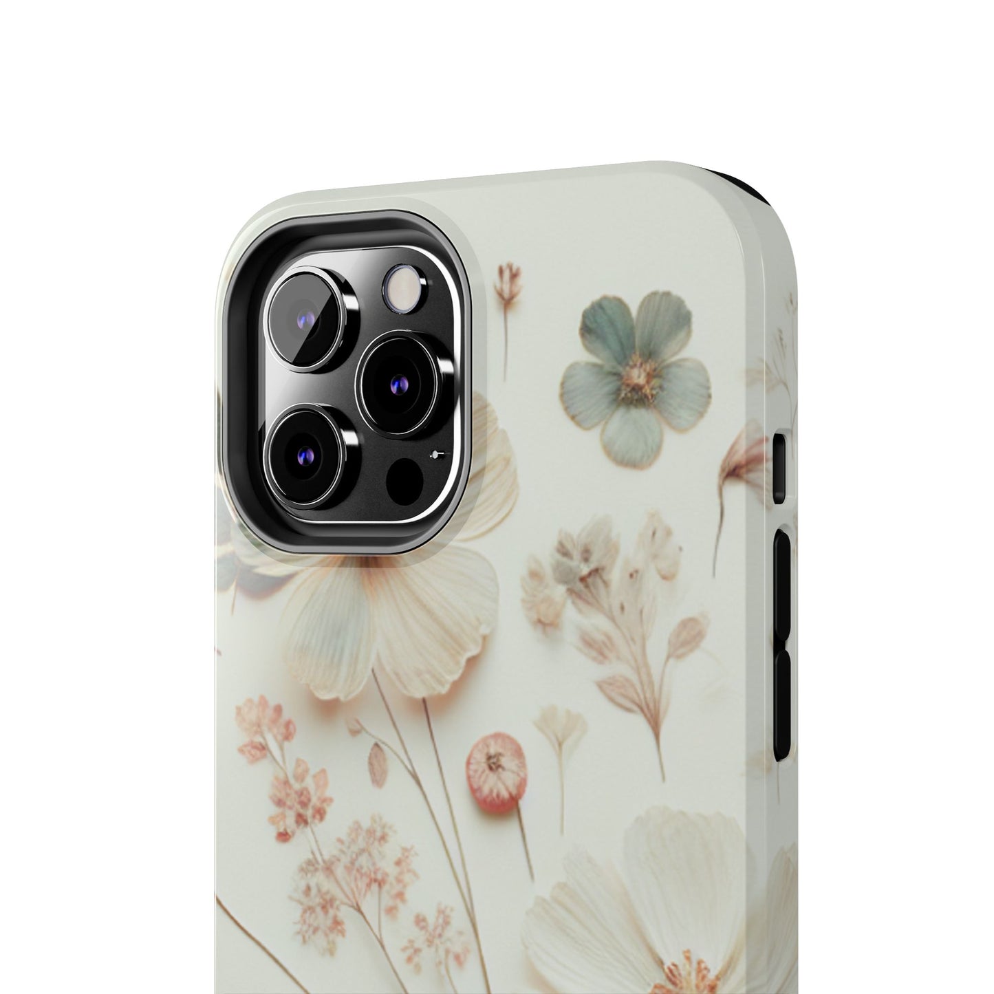 Floral Tough Phone Case, Durable Phone Cover, Floral Print Gift, Protective Case, Nature Lover Accessory, Spring Vibes