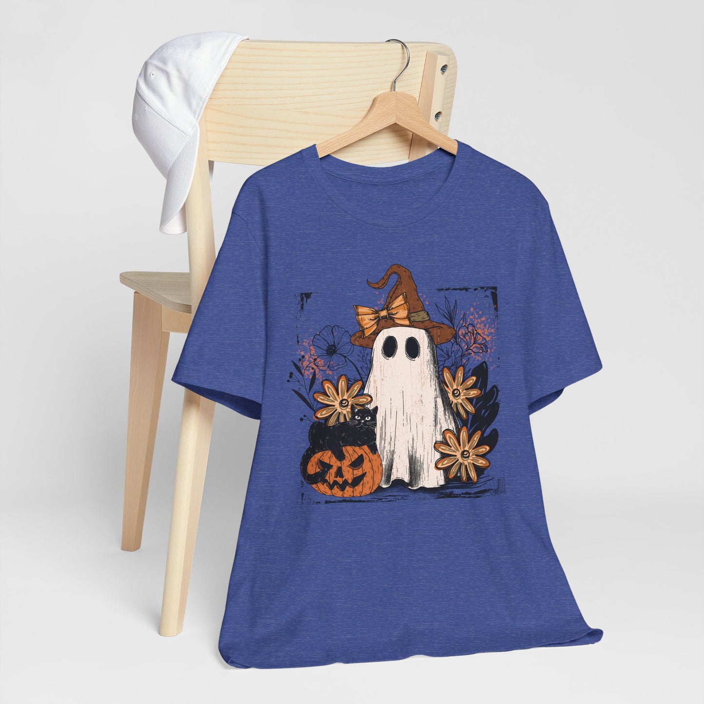 Halloween Ghost T-Shirt | Spooky Season Graphic Tee & Party Outfit