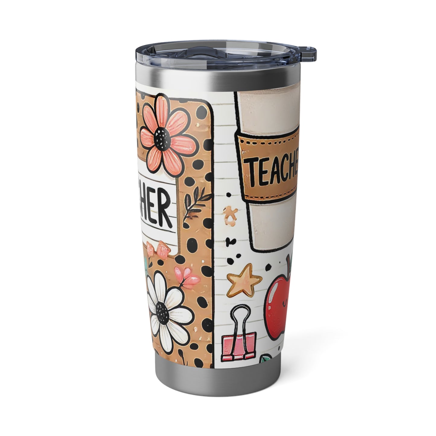 Teacher Floral Tumbler