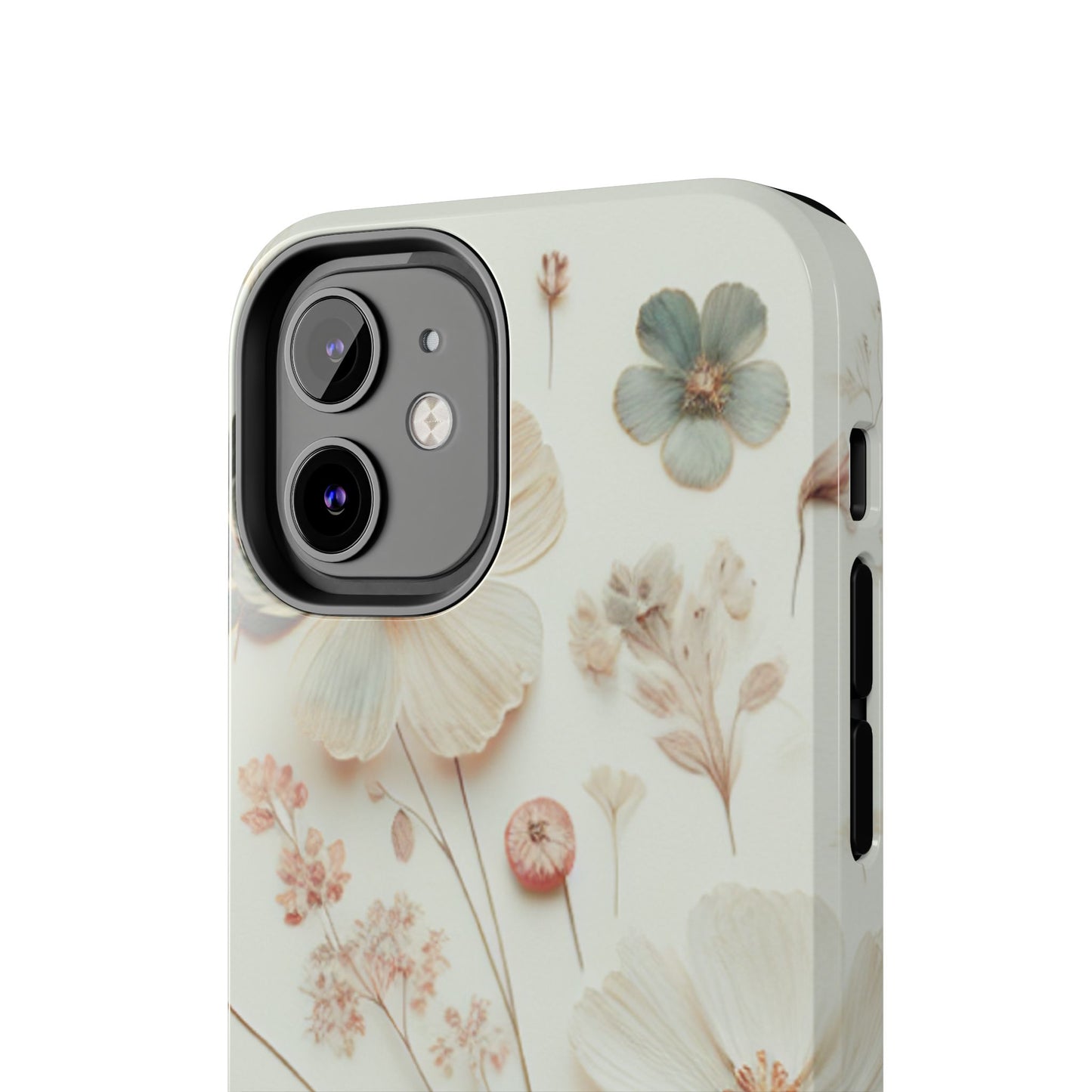 Floral Tough Phone Case, Durable Phone Cover, Floral Print Gift, Protective Case, Nature Lover Accessory, Spring Vibes