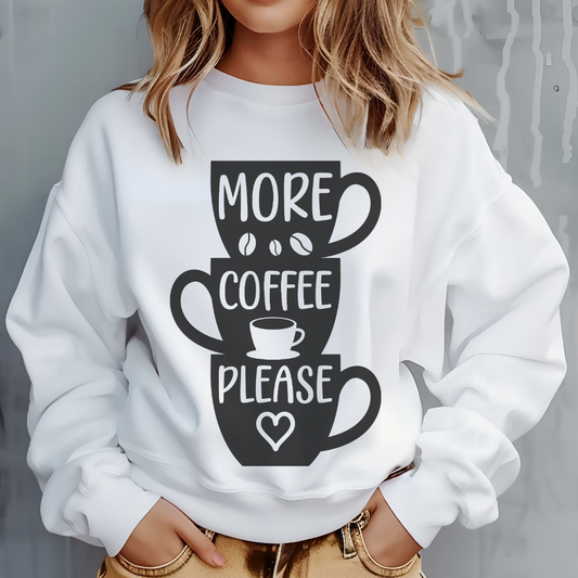 Cozy Coffee Sweatshirt | Cute Gift for Coffee Lovers & Casual Wear